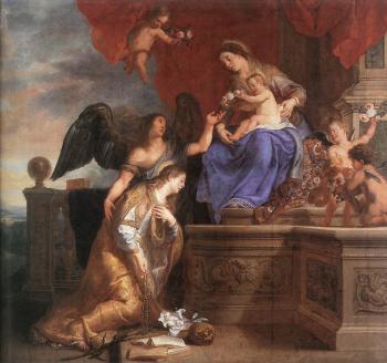 加斯帕德 德 尅萊爾 The Coronation Of St Rosalie 加斯帕德 德 尅萊爾 The Coronation Of St Rosalie